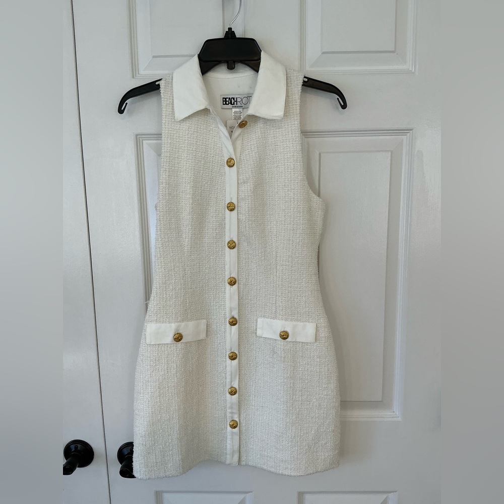 BEACH RIOT Eleanor Dress I Do Ivory | Ivory | Size XS - Picture 5 of 11